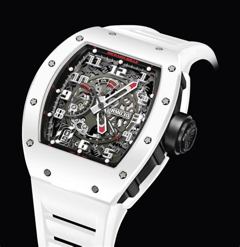 white band richard mille|white Richard Mille price.